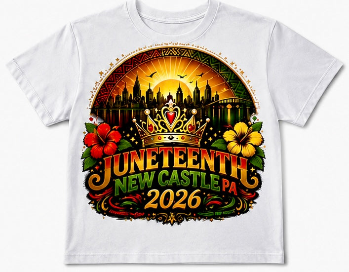 Official New Castle Juneteenth T-Shirt 2026