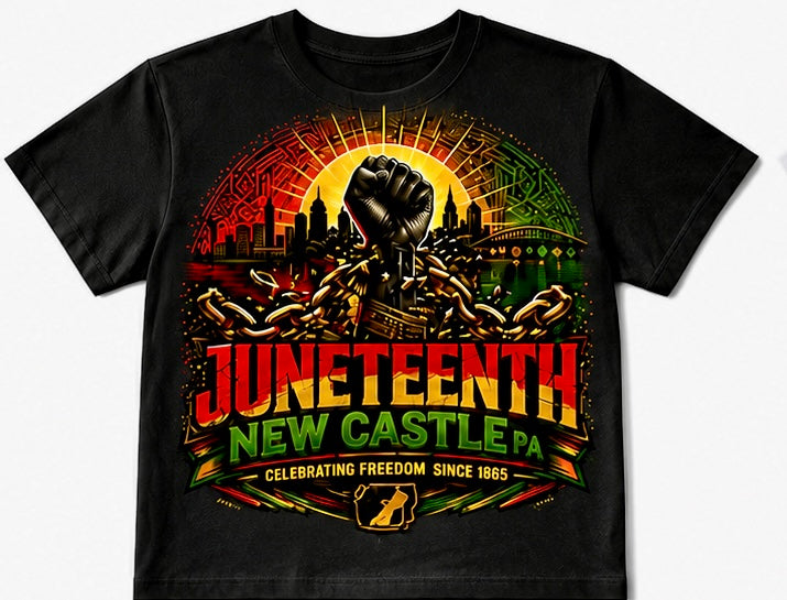 Official New Castle Juneteenth T-Shirt 2026