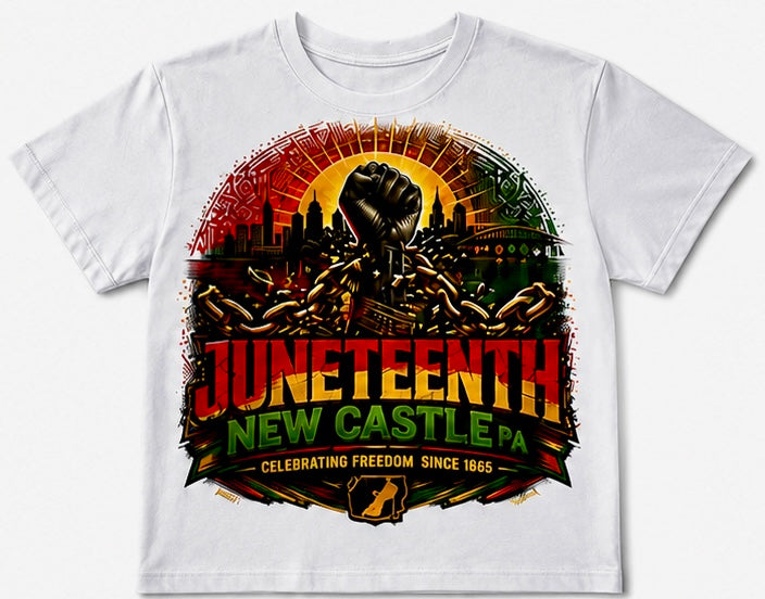 Official New Castle Juneteenth T-Shirt 2026