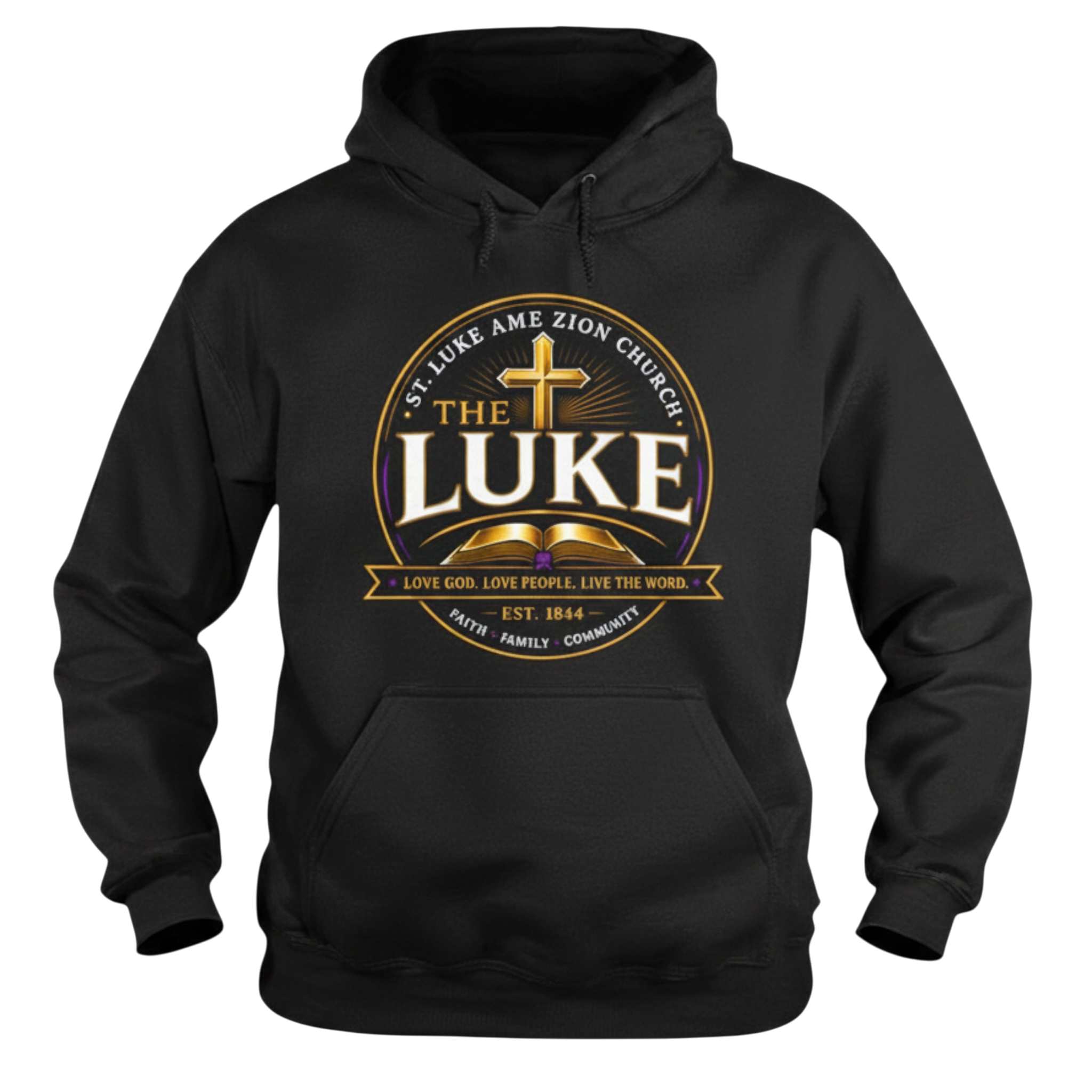 St. Luke AME Zion Church Classic Logo