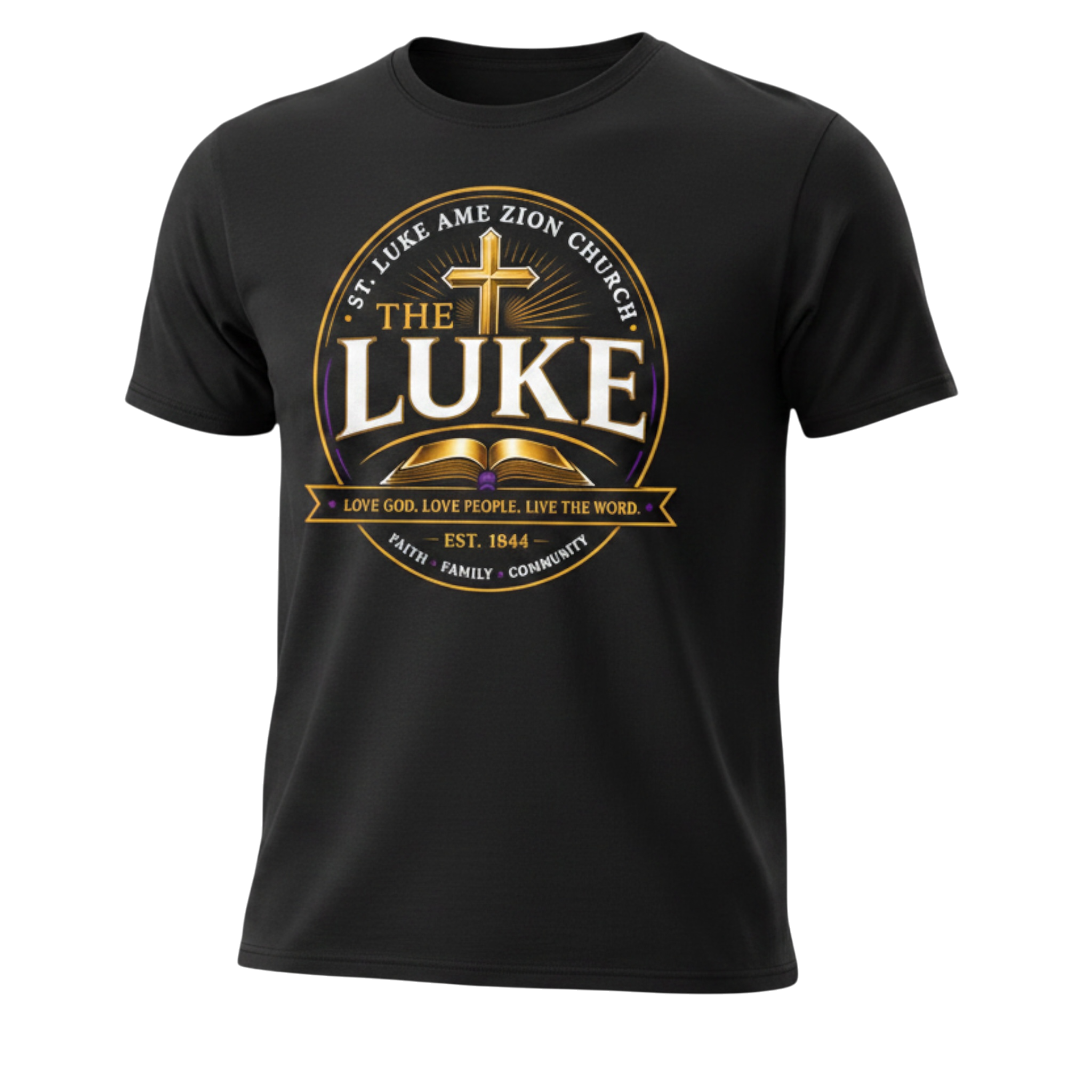 St. Luke AME Zion Church Classic Logo