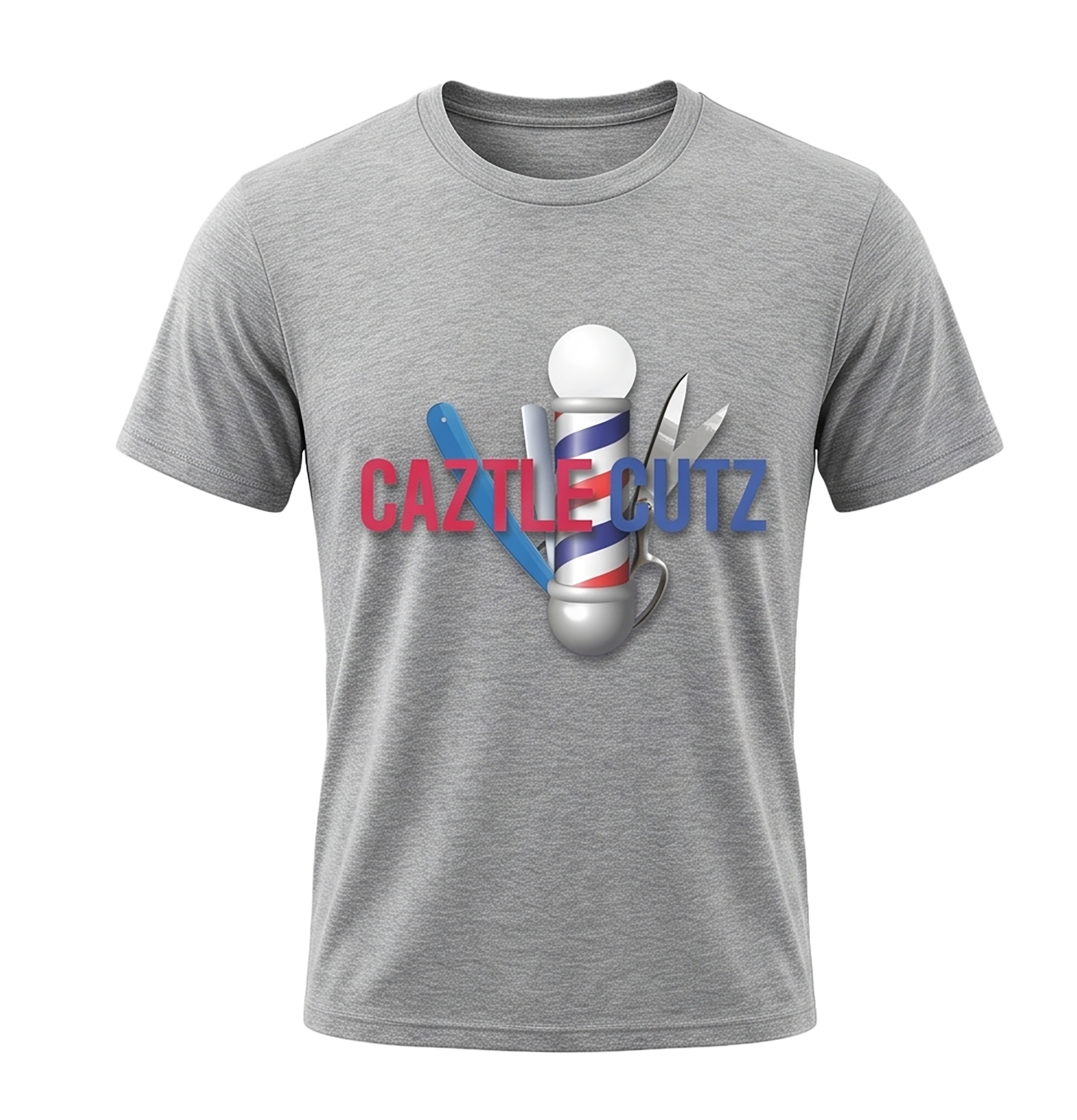 Caztle Cutz Barbershop Tee