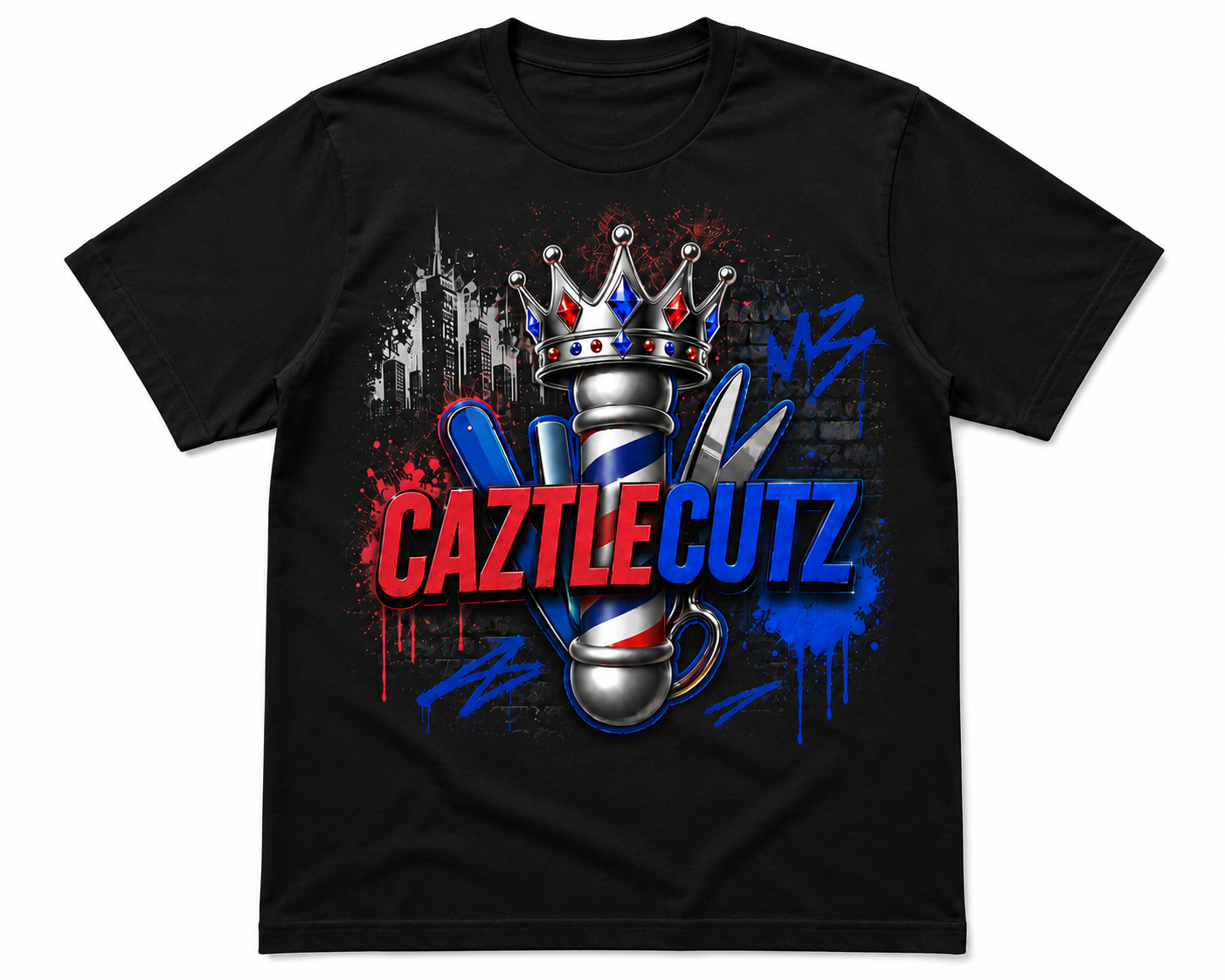 Caztle Cutz Graffiti Tee