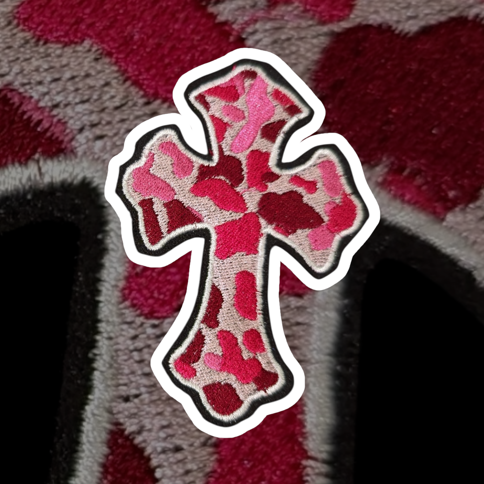Camo Cross Patch