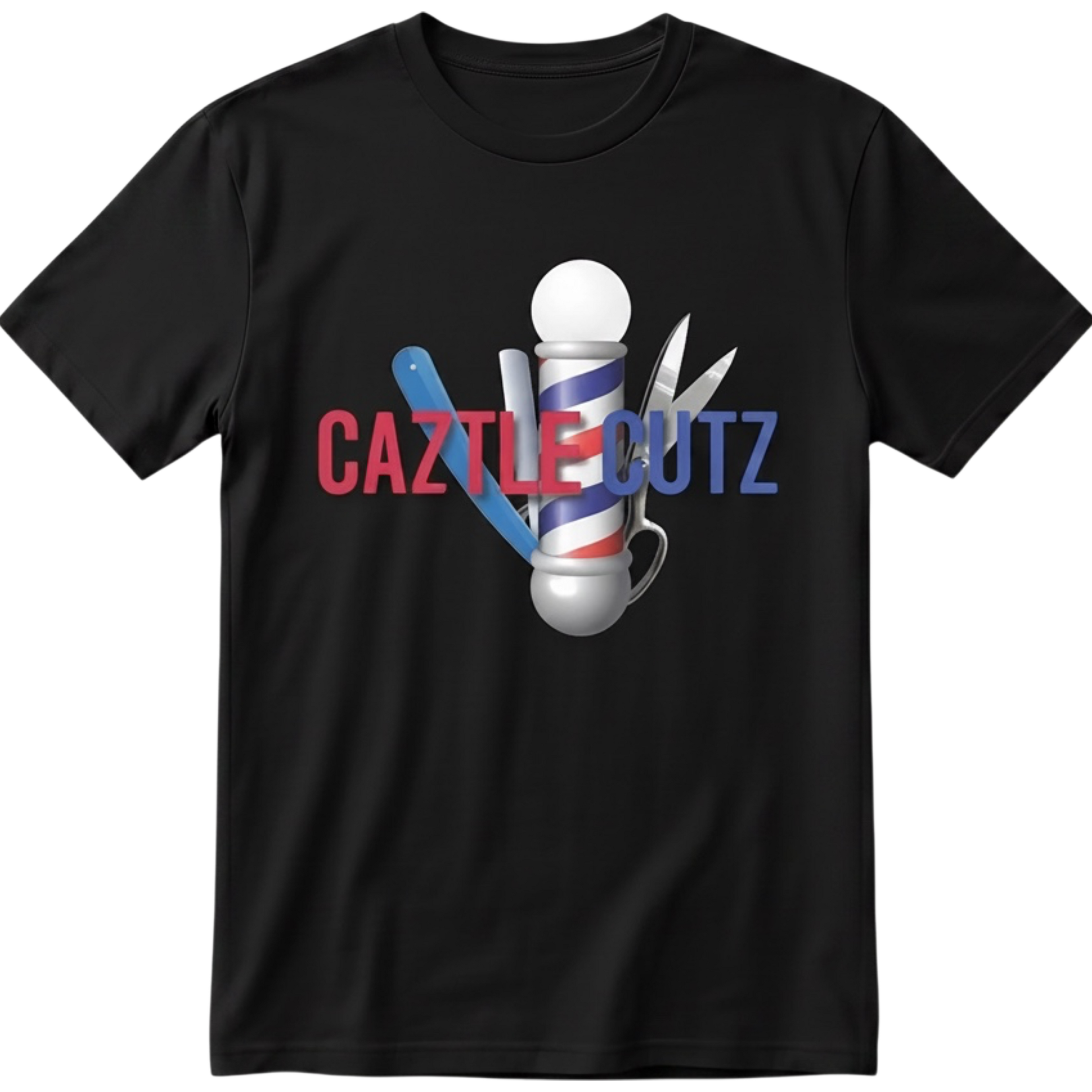Caztle Cutz Barbershop Tee