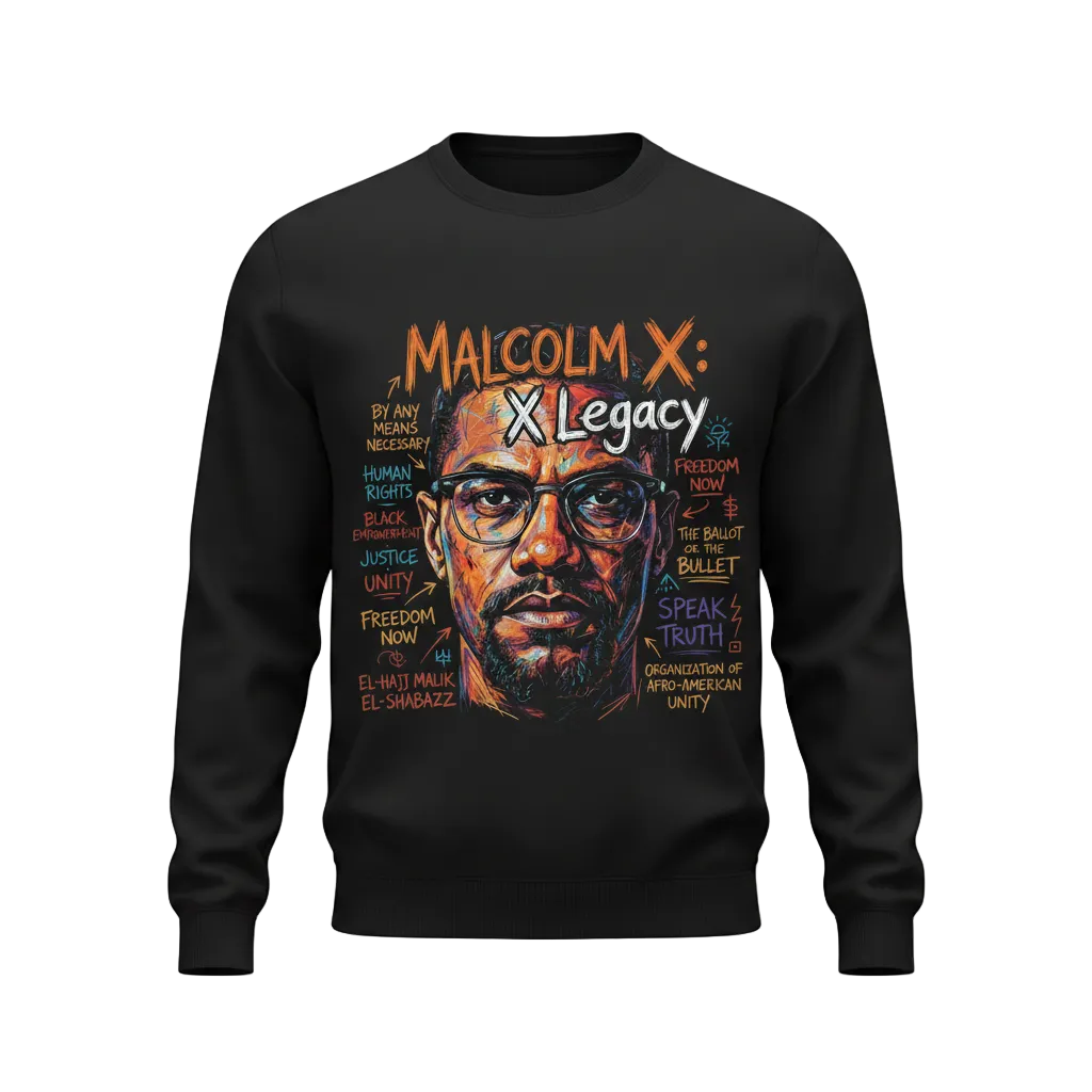 Malcolm X Legacy Apparel