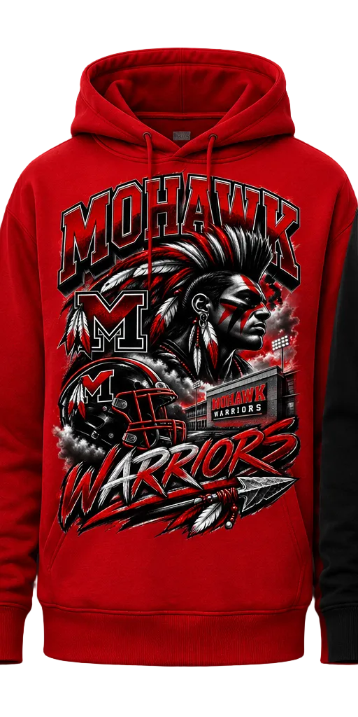 Mohawk Warriors Hoodie