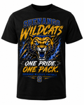 Shenango Wildcats black T-shirt mockup