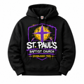 St. Paul's Baptist Church graffiti hoodie in black
