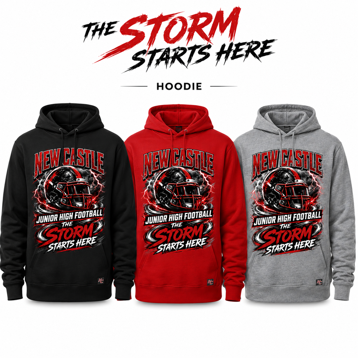 New Castle Jr High Football – The Storm Starts Here